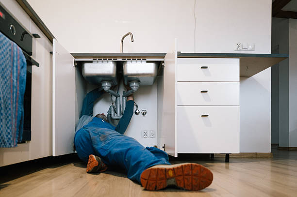 Professional Leak Detection technician working in Morrisville, PA